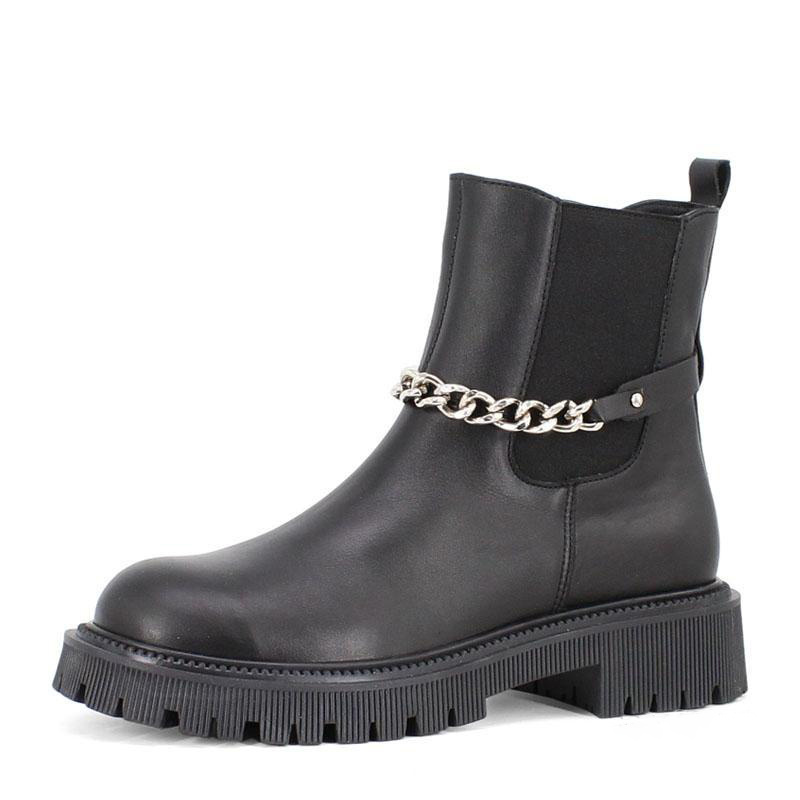 waterproof black leather high top little girls boys ankle formal boots kids children shoes