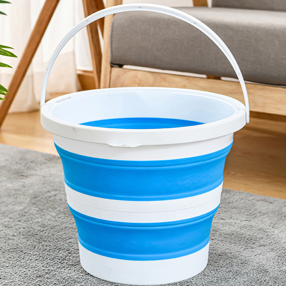 15L handy folding bucket collapsible barrel fordable bucket for outdoor washing fishing camp shower