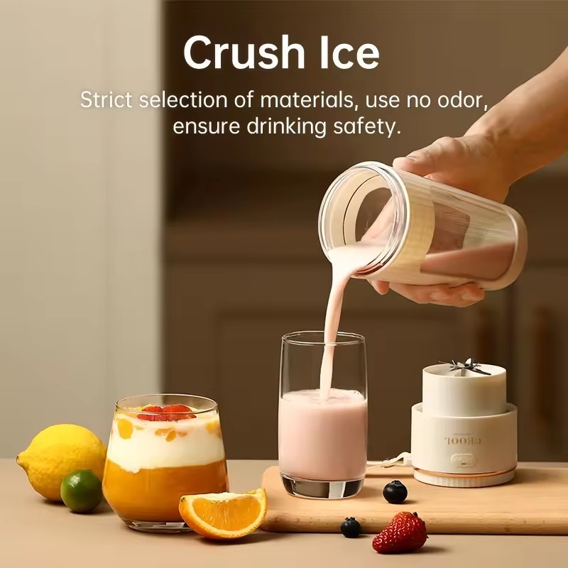 Portable Juicer Shopify Large capacity Personal Portable Mini Fresh Juicer Blender Mini Fresh Juice Juicer Mixeur Cup