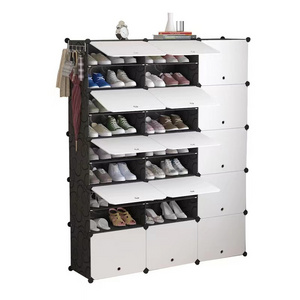 Wholesale Save Space Potable Multi Layer Shoes Cabinet Organizer Foldable Plastic Shoe Racks