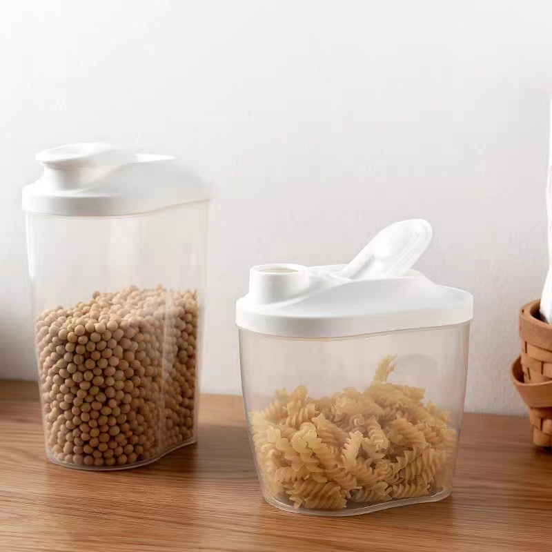 Unique Pantry Organization Storage Bins Easy To Lock And Open Clear Plastic Dry Food Storage Container