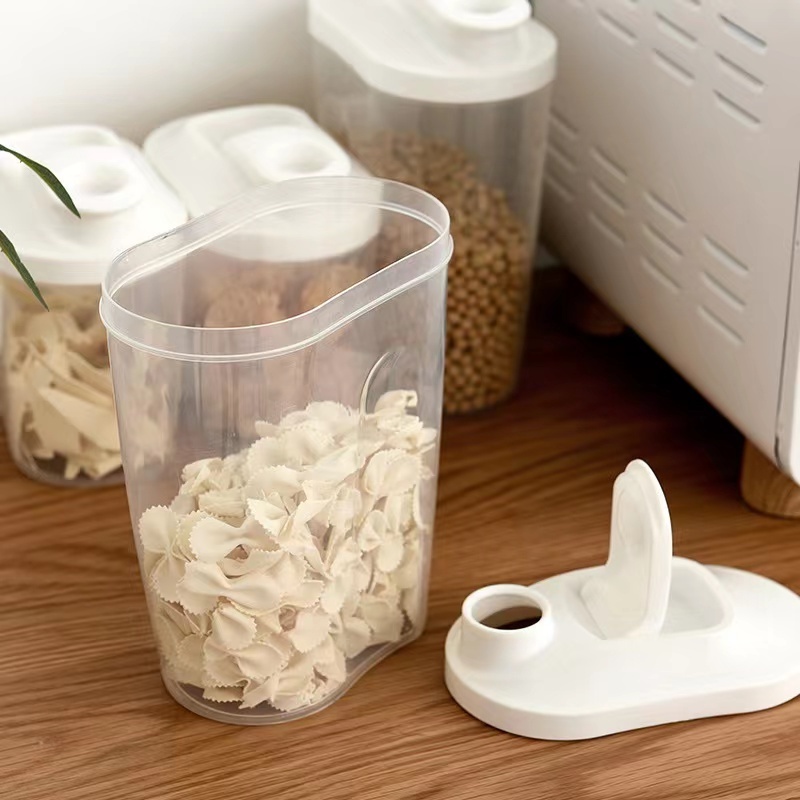 Unique Pantry Organization Storage Bins Easy To Lock And Open Clear Plastic Dry Food Storage Container