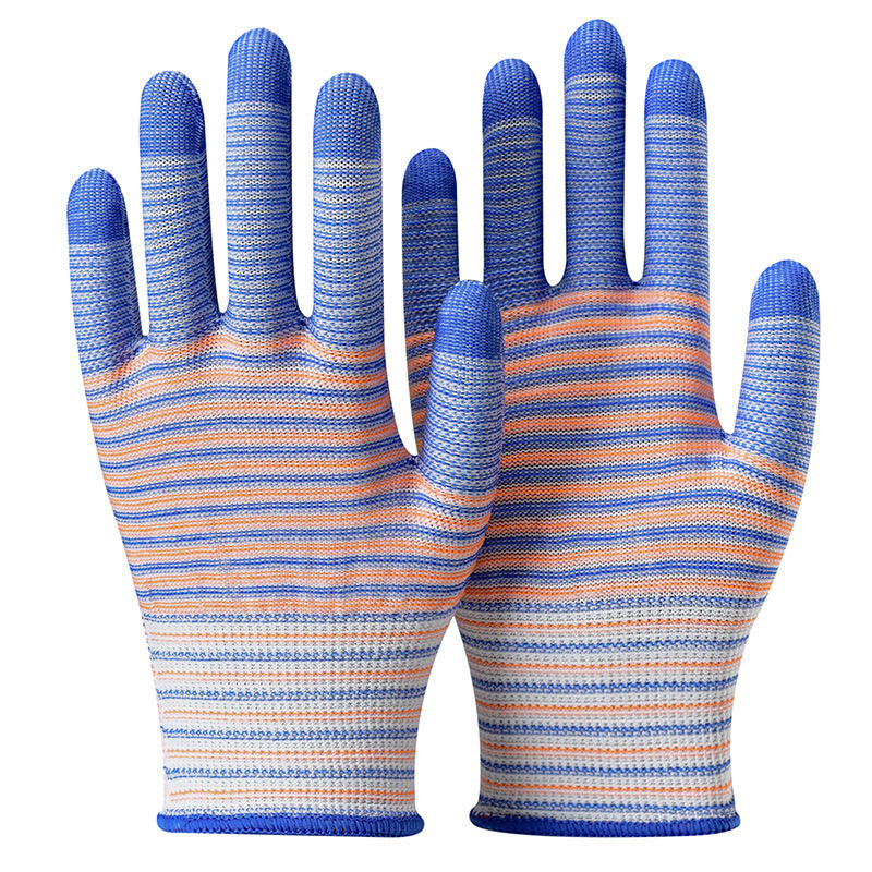 Wear-Resistant safety Gloves Shopify Non-Slip Rubber Coated Gardening Gloves Breathable Insulated Work Gloves