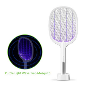 Household Trapping Light Insect Pest Anit Mosquito Bat Electric Mosquito Swatter Bug Zapper Fly Swatter