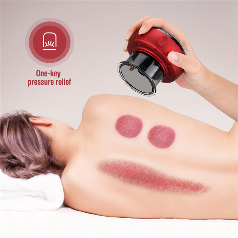 Hot Sale New Trendy Electric Body Cupping Tool Vacuum Cups Smart Cupping Therapy Massager Cupping Sets