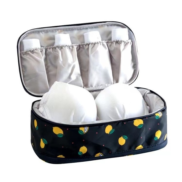 Portable Waterproof Bikini Bra Organizer Pouch Lingerie Case Packaging Travel Underwear Storage Bag