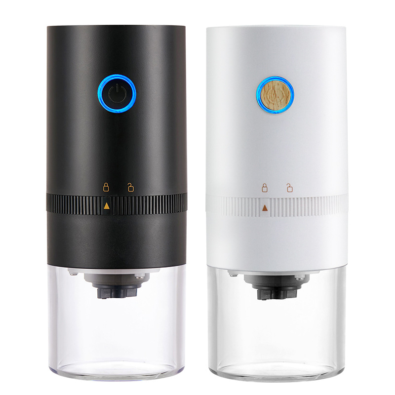 Small Portable Mini Home Kitchen Coffee Grinder Machine Mill Automatic USB Charging Electric Coffee Grinders