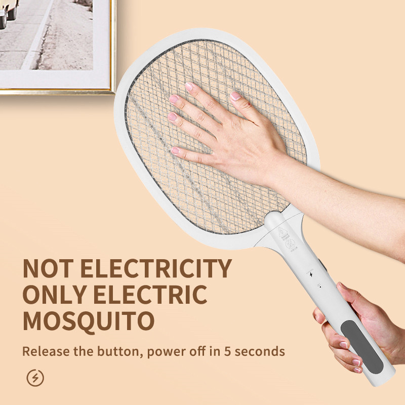 Household Trapping Light Insect Pest Anit Mosquito Bat Electric Mosquito Swatter Bug Zapper Fly Swatter