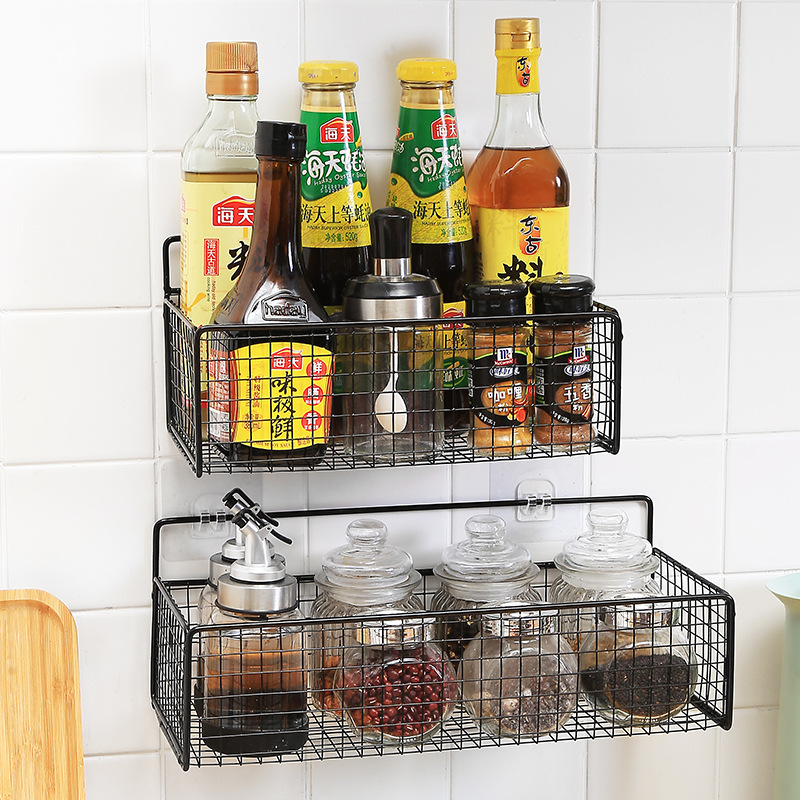 Household No Drilling Shower Caddy Organizer Storage Hanging Basket Wall Mounted Corner Bathroom Shelves