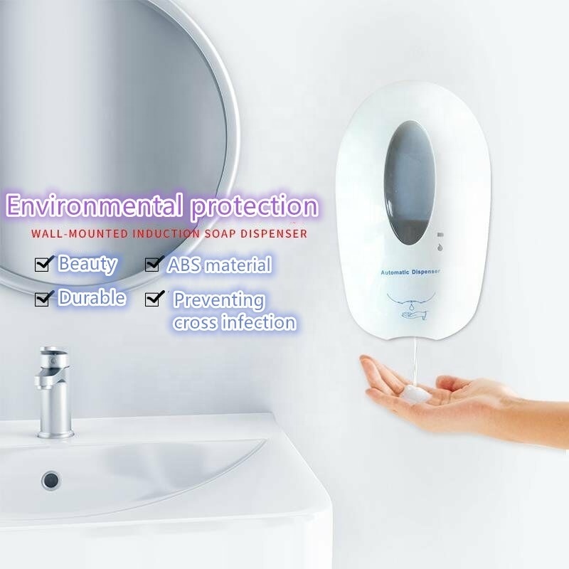 Wall Mounted Battery Operated Automatic Hand Sanitizer Dispenser Automatic Induction Sterilizer Alcohol Gel Dispensers