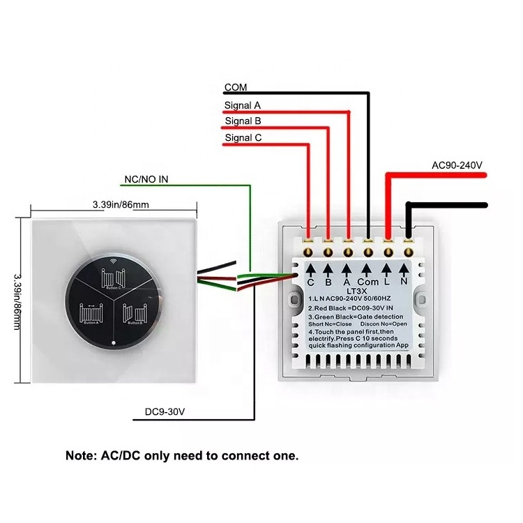 Wifi Smart Control App Wi-fi Gate Openers Switch For Autogate Swing Gate Sliding Gate Motor