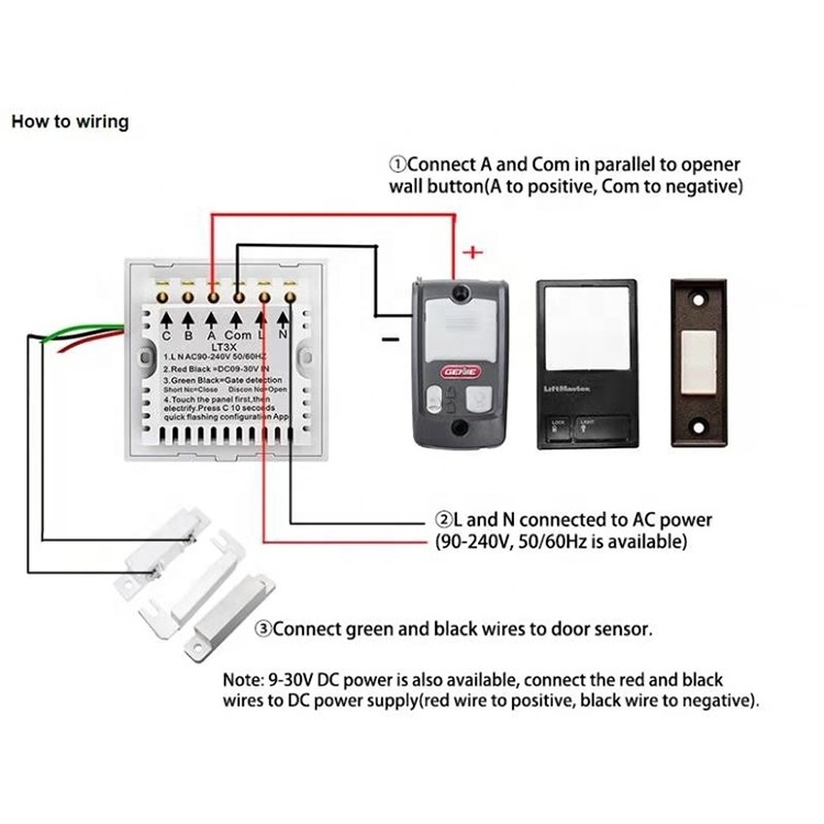 Wifi Smart Control App Wi-fi Gate Openers Switch For Autogate Swing Gate Sliding Gate Motor