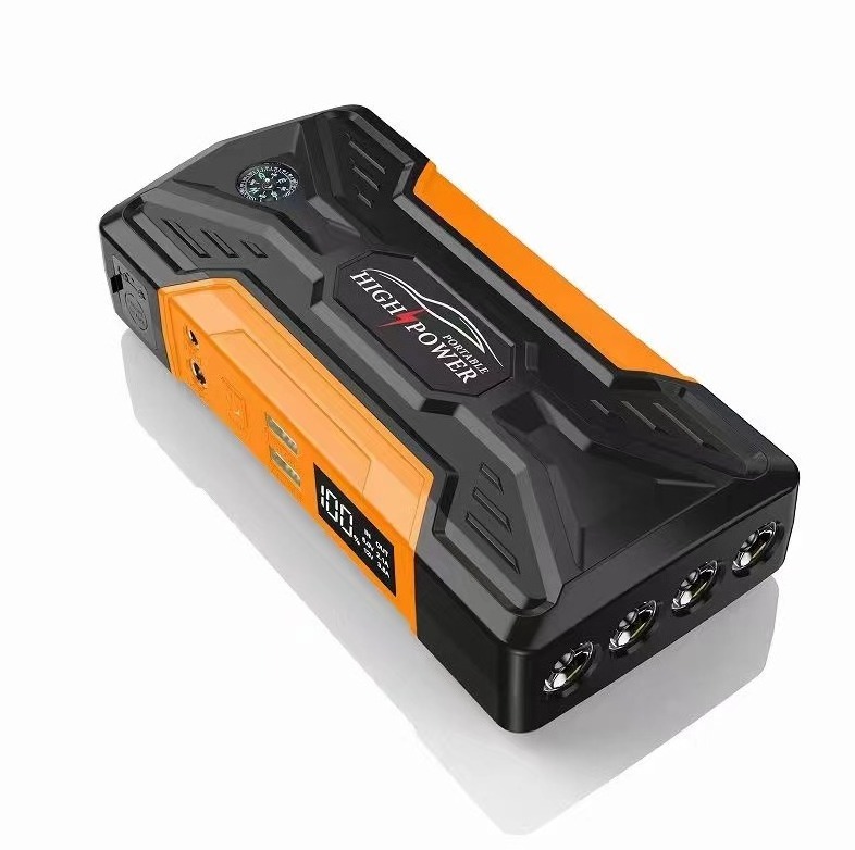 Jump starter with air compressor 12V 3000A car battery 150 PSI car jump starter and tyre compressor