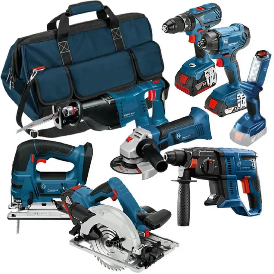 20V 6.0-Ah Liion Cordless 15-Pieces Combo Kit Power Tools