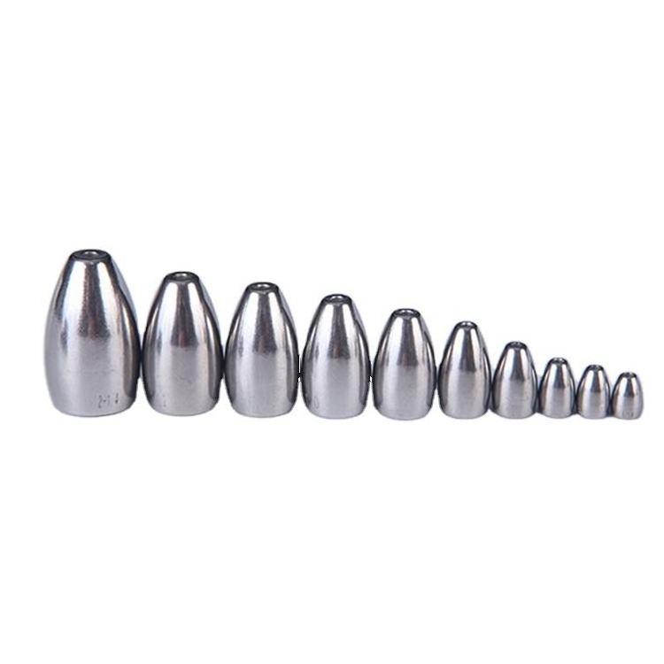 Fishing accessories kit set /10g/15g/21g round tungsten molds weight Fishing lead sinkers for fishing net