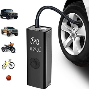 Smart Touch Tyre Inflator Electric Portable 12V Air Compressor Pump Car Motorcycle Mini Wireless Portable Tire Inflator