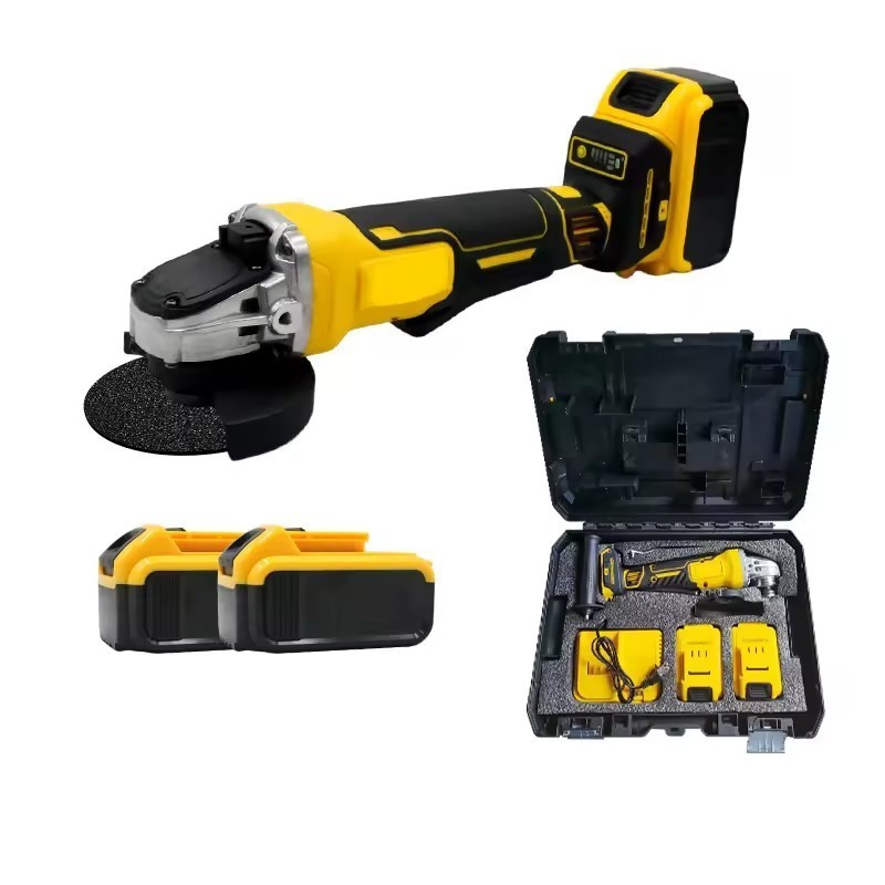 21V Battery Tools Electric Portable Cordless Brushless 100mm 125mm Angle Grinder