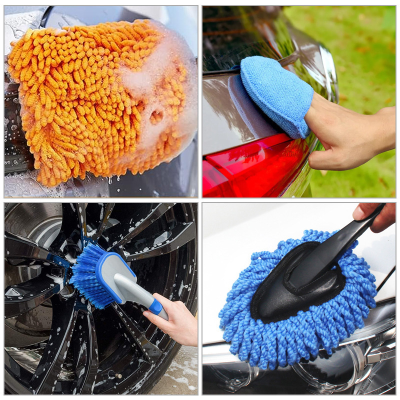 Factory Auto Detailing Brush Drill Clean Brush Set 20 Pcs Car Cleaning Tools Kit For Washing Interior Wheel Wholesale