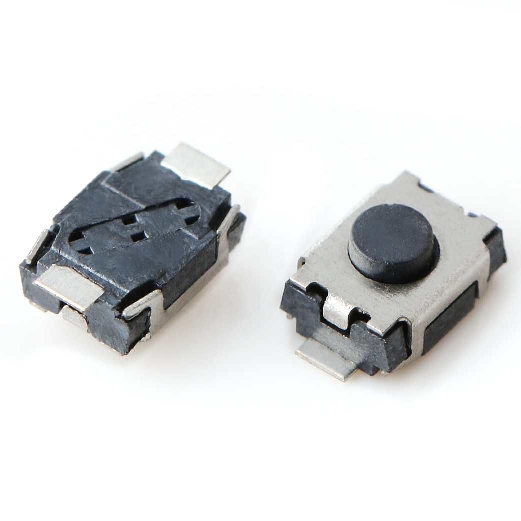 3*4*2 tactile switches foot-binding tact switch 3x4x2 2 pin mini smt tact switch