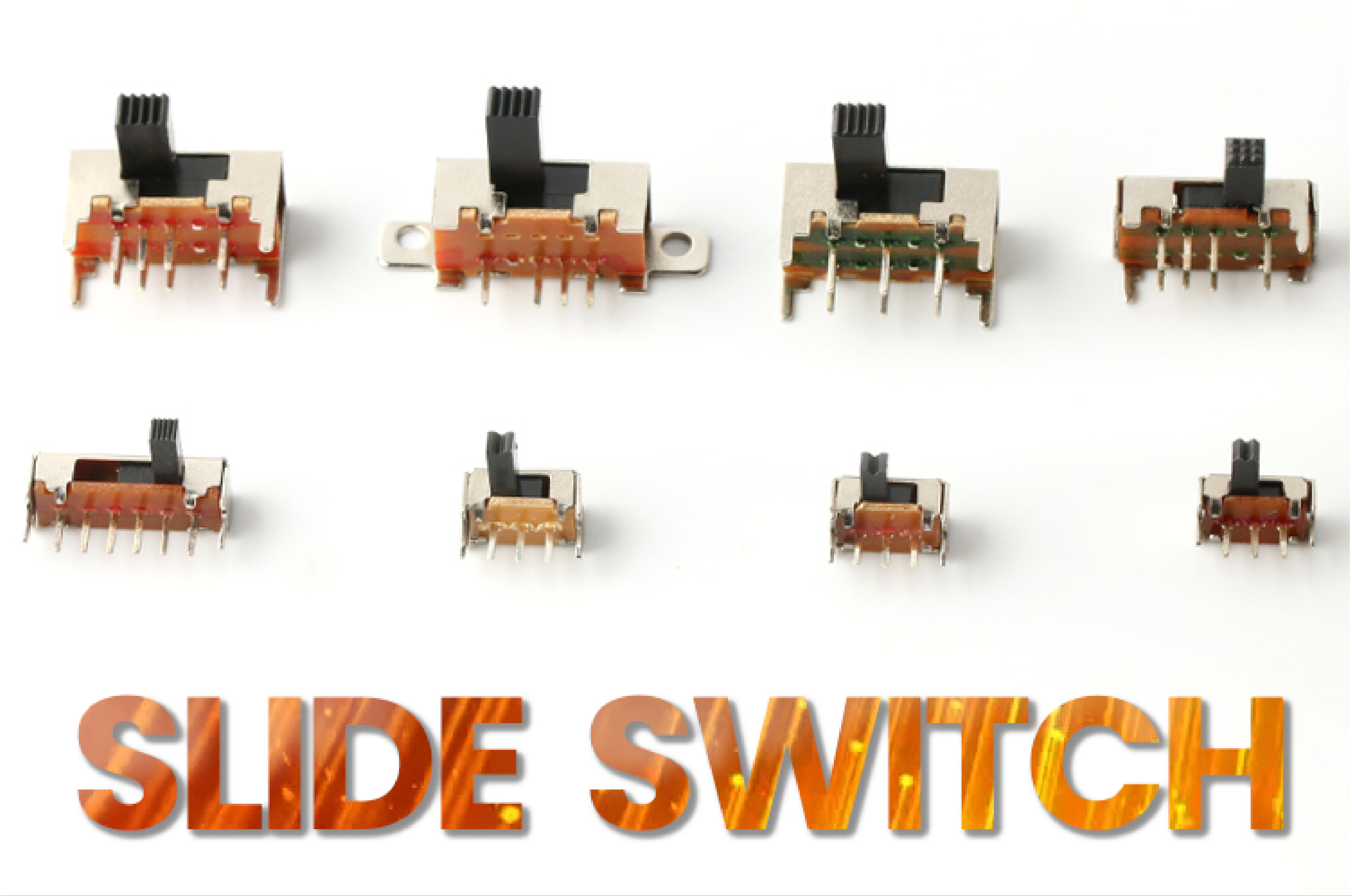 SK12D11 slide switch right angle 1P2T Slide Switch 2 position 3pin dip slide switch