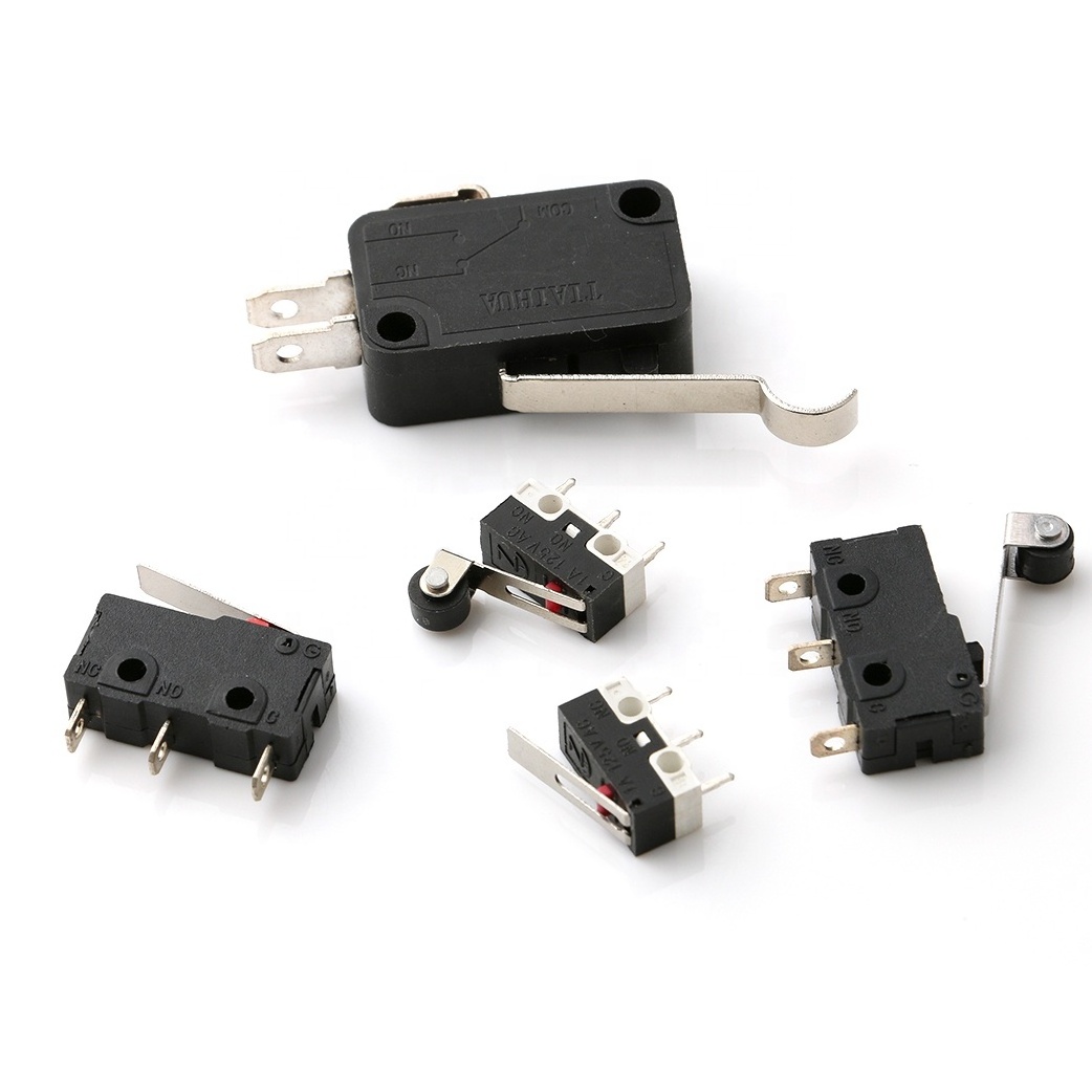 3 Pins 125V switch micro 2pin on off micro switch blade endstop microswich small micro limit switch