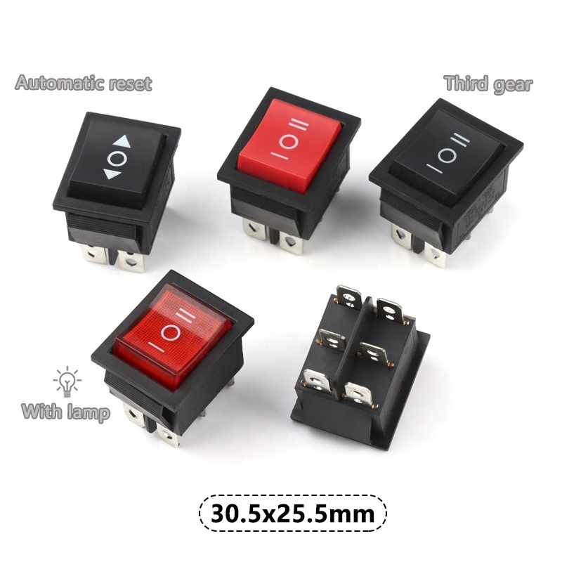 kcd1 12v t85 ON-OFF Black kcd2 kcd3 kcd4 dpdt spdt 6 pins boat on off on rocker switches t85 mini waterproof 3 way rocker switch