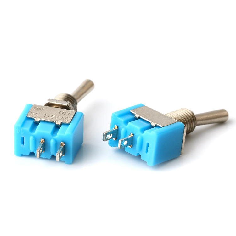 switch toggle ON-OFF MTS-102 6A250V 3pins 2 position waterproof Mini Toggle Switches