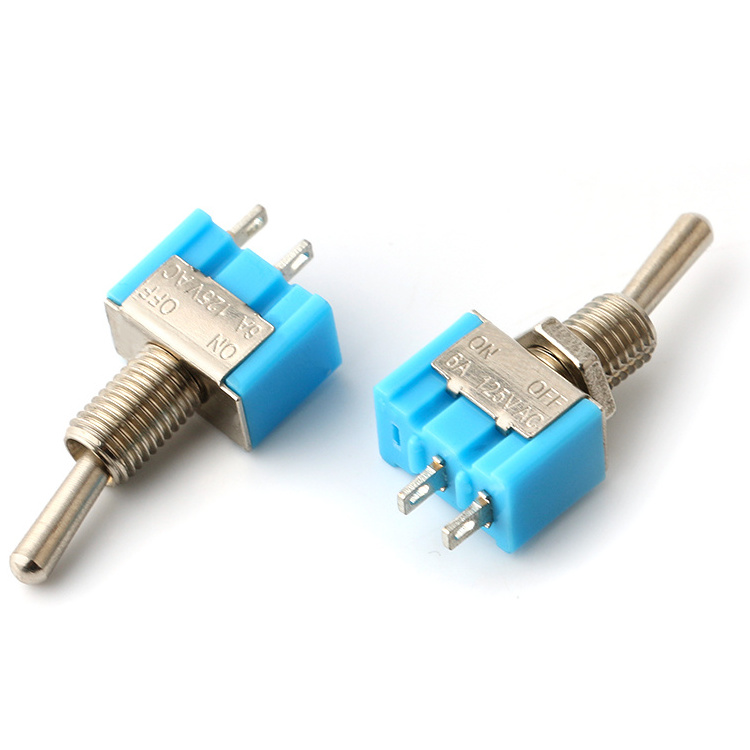 switch toggle ON-OFF MTS-102 6A250V 3pins 2 position waterproof Mini Toggle Switches