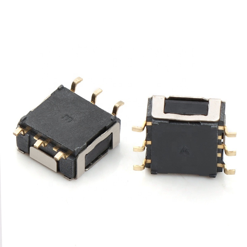 Rotary smd 4 position dip switch code slector switch 6PINS smt mini rotary dip switch