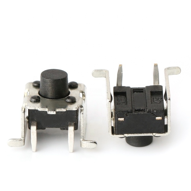 6*6 Right Angle Momentary tact switch 6x6 DIP smd tactile switch Tact Push Button Switch