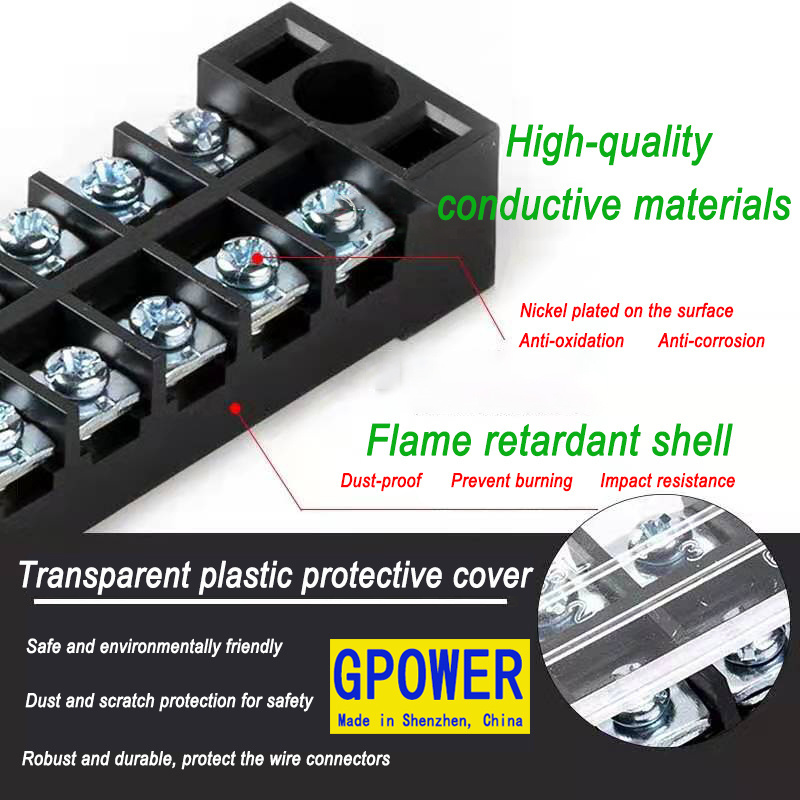 China Factory TB barrier terminal block  TB Series Fixed Terminal Blocks Automotive Wire Connetcors