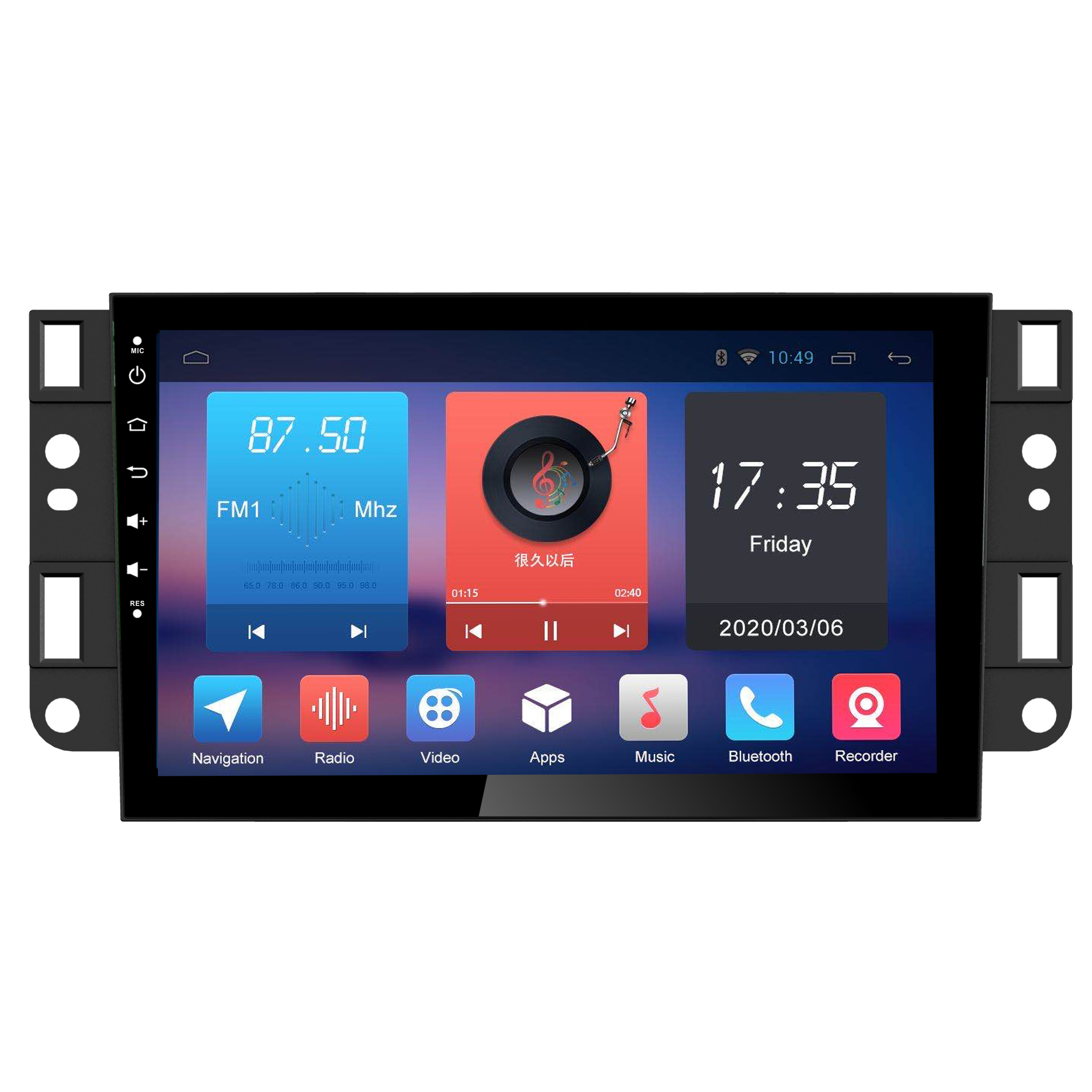 android 10.0 car dvd radio for CHEVROLET CAPATIVA LOVA EPICA AVEO SPARK OPTRA 1024*600 quad core 1G+16G 4G+64GB 6G+128GB