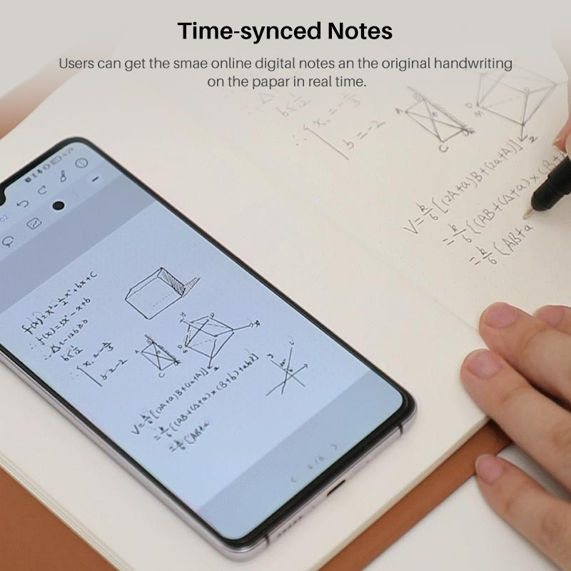 huion note 2 in 1 digital smart notebook drawing portable electronic wireless a5 size e-writing handwriting notebook X10