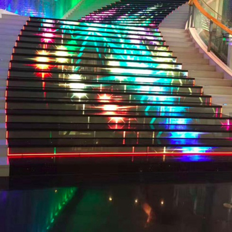 P5 Indoor Full Color LED Stairs Display, P5 LED Stairs Screen, Creative P5 LED Stairs Board