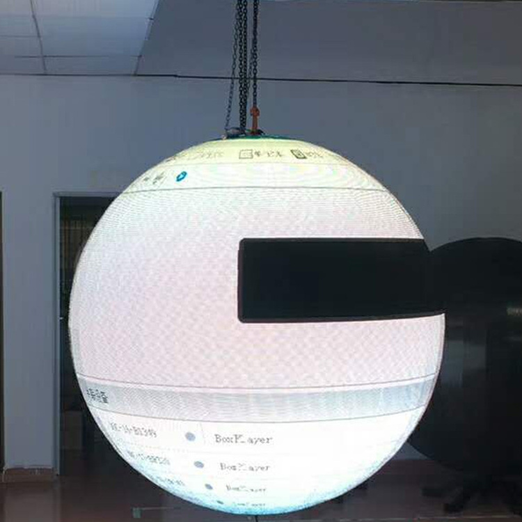 Circle Shape Screen Sphere RGB Full Color Video Spherical Waterproof Outdoor Ball Round LED Display