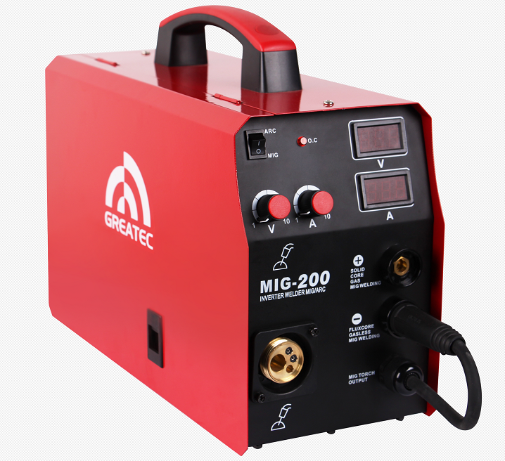 GREATEC Welding cheap mig welder  inverter welders 220 power weld mig welder