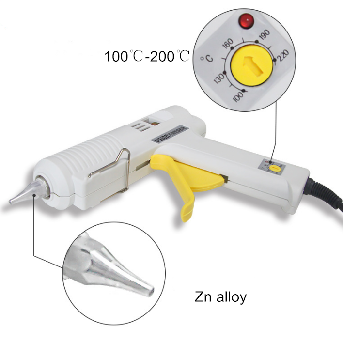 160W Industrial Electric  Hot Melt Glue Gun For DIY Crafts And Quick Repairs