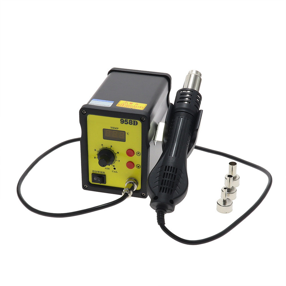 958D Anti-static 220V 450W Soldering Station Heat Gun Lead-free Desoldering Station for SMD Repair Rework Station