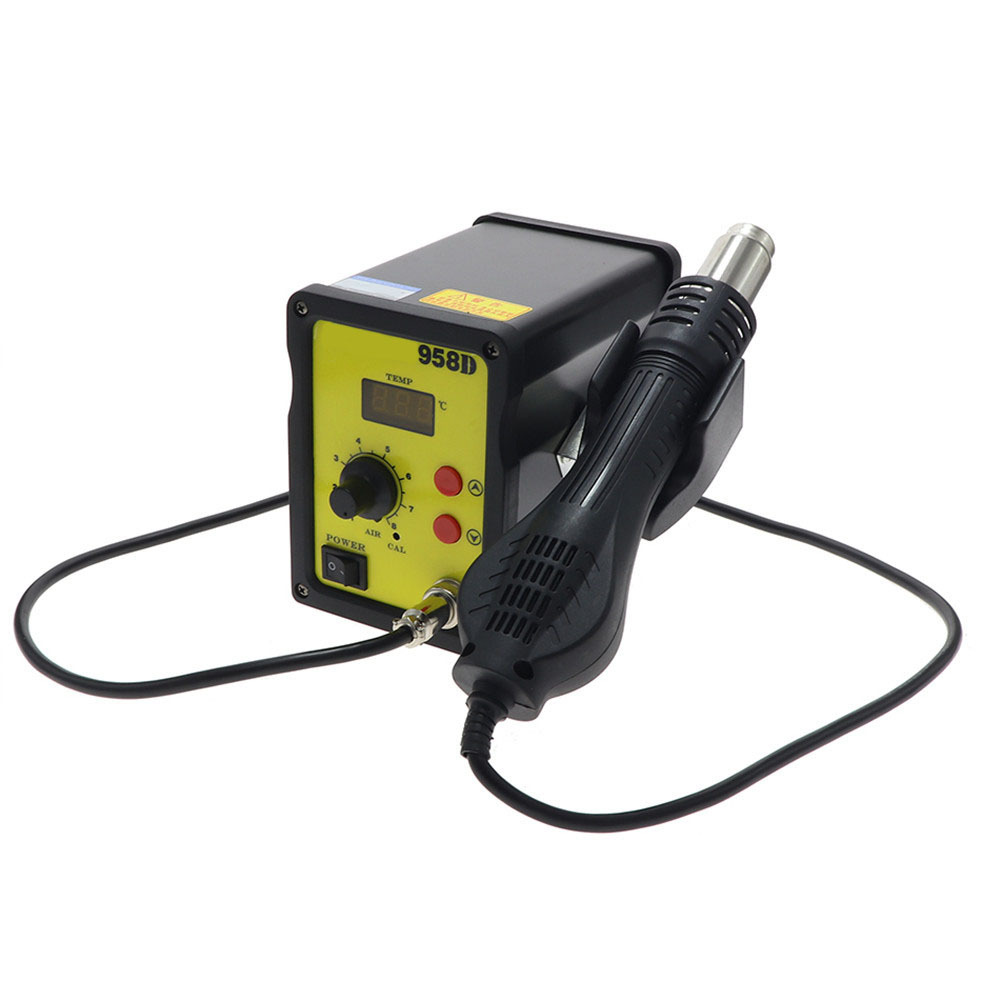 958D Anti-static 220V 450W Soldering Station Heat Gun Lead-free Desoldering Station for SMD Repair Rework Station