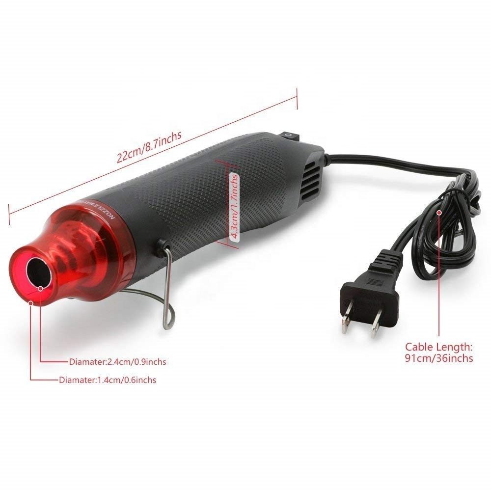 High quality Mini Heat Blower 110/220V 300W Hot Air Blower Heat Gun Handhold Electric Hot Air Heating Gun