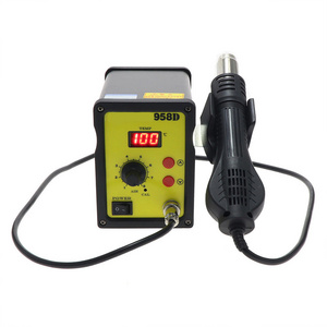 958D Anti-static 220V 450W Soldering Station Heat Gun Lead-free Desoldering Station for SMD Repair Rework Station