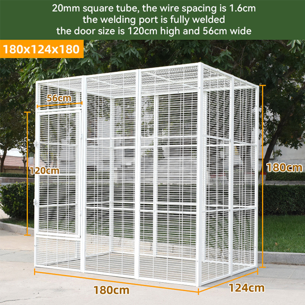 GSF New Original Metal Big Space Pet Bird Dog Cat Breeding House Large Pet Cage