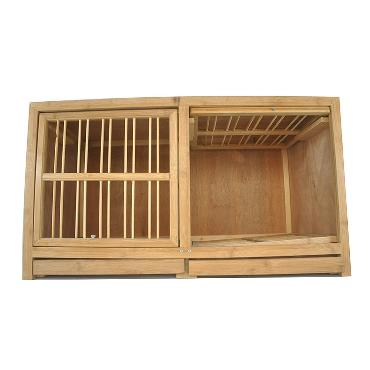 Eco Friendly Racing Pigeon Blood Pegion Breeding Cage Pigeon Nestbox Wooden Nest Box For Breeding Pigeons