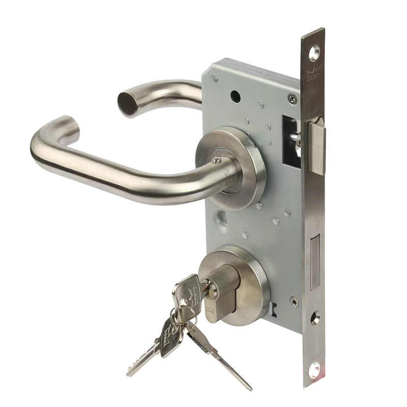 High Quality Mortise Door Lock Stainless Steel 304 Door Lock Cylinder Body Bolt Latch