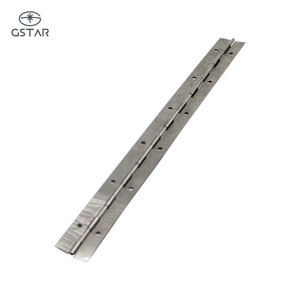 Hing Supplier Furniture Stainless Steel 304 201 Continuous Piano Hinge Long Door Hinges For Cabinet Piano Jewelry Box