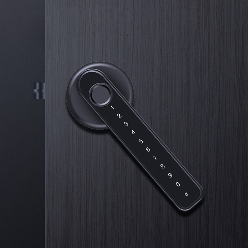 Security Door Lever Handle Lock Safety Smart Lock Home Electronics Fingerprint Door Lock