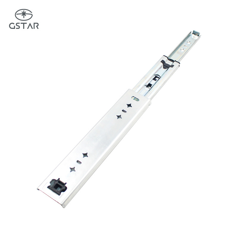 53mm Full Extension Lock-in Heavy Duty Telescopic Electrical Cheap Drawer Slides