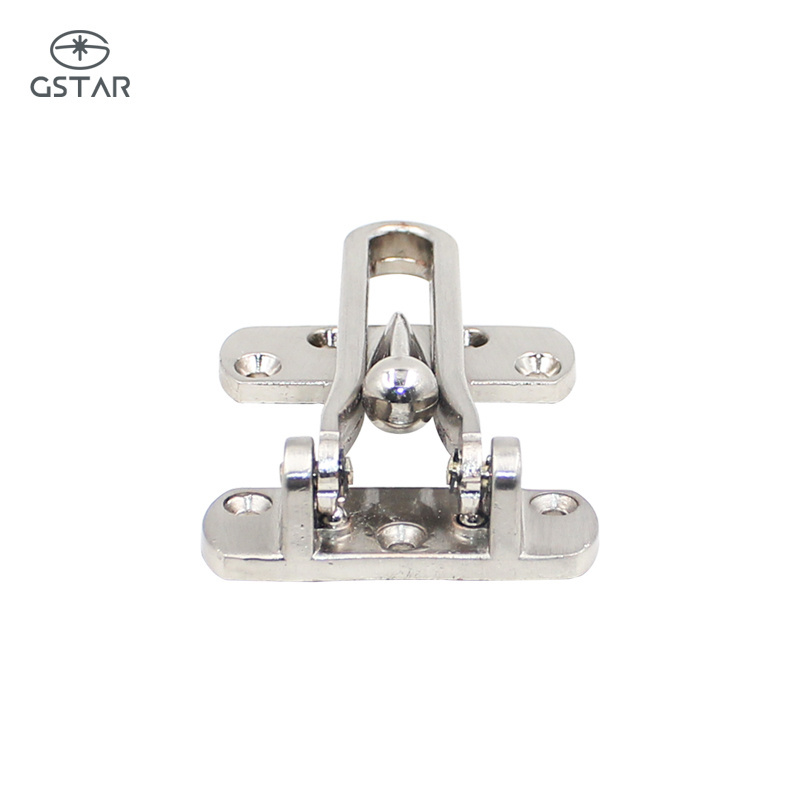 Thickened Zinc Alloy Safety Door Guard Latch Stable Security Swing Bar Latch For Hotel