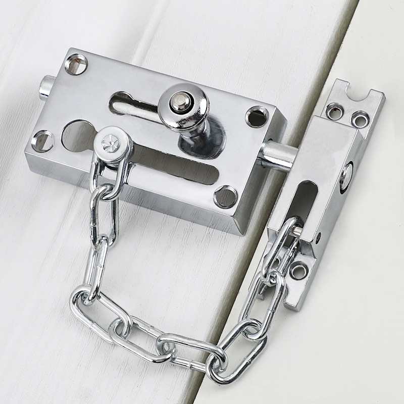 Door Latch Bolts Chain Door Guard Best Selling Stainless Steel Anti-theft Door Sliding Bolt Lock