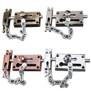 Door Latch Bolts Chain Door Guard Best Selling Stainless Steel Anti-theft Door Sliding Bolt Lock